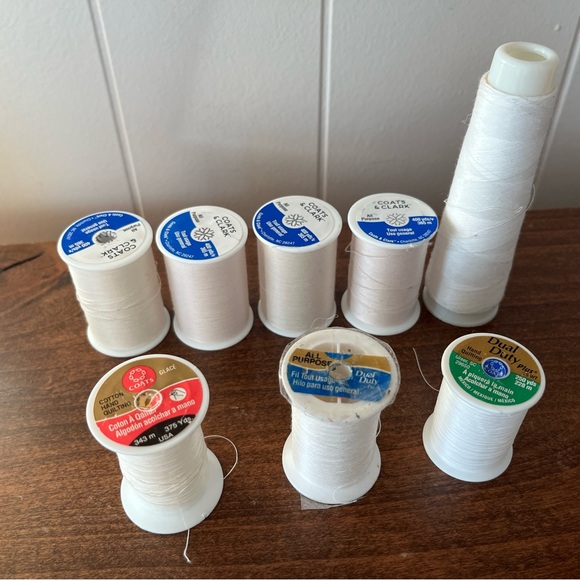 Assorted Sewing Thread Spools Lot 40+ - Picture 3 of 7